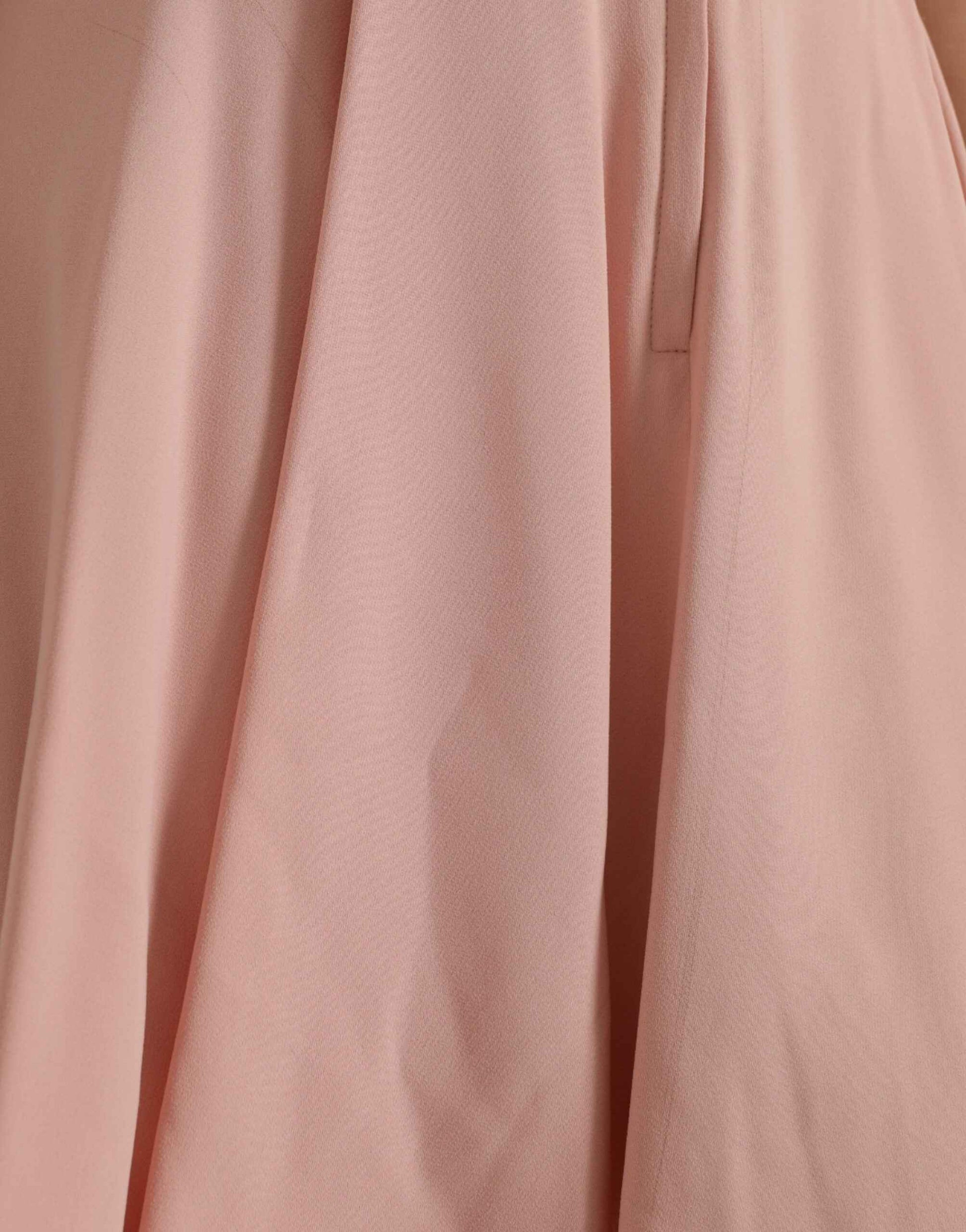 Dolce & Gabbana Light Powder Rose Viscose Pleated Skirt by Dolce & Gabbana