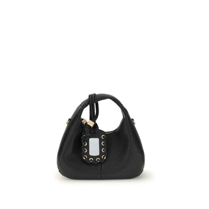 Ganni HOBO MINI GRAINED