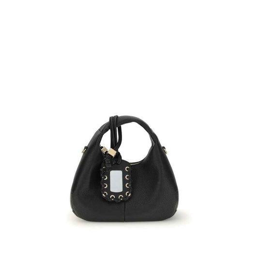 Ganni HOBO MINI GRAINED