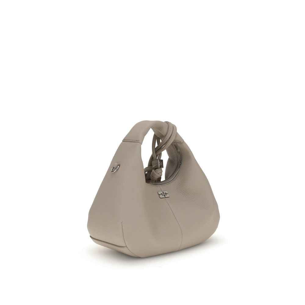 Ganni HOBO MINI GRAINED