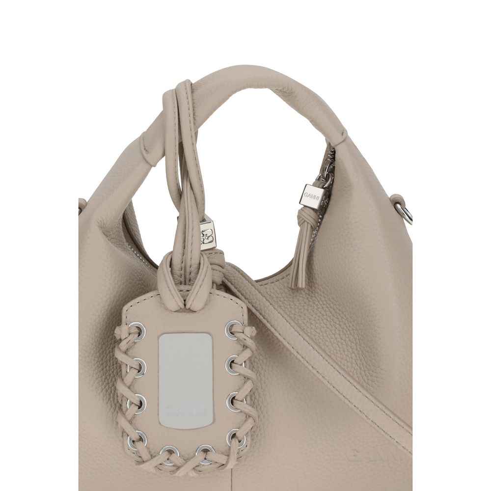 Ganni HOBO MINI GRAINED