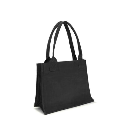 Ganni LARGE EASY SHOPPER POCKET DOG PRINT