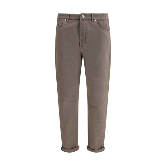 Brunello Cucinelli DYED DENIM PANTS