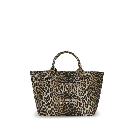 Ganni SHOPPER XXL POCKET PRINT