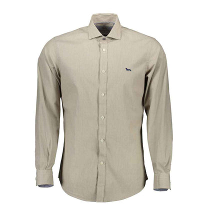 Harmont & Blaine Beige Cotton Shirt