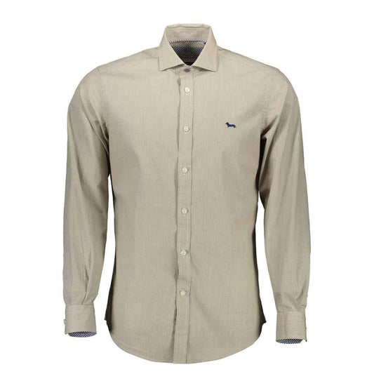 Harmont & Blaine Beige Cotton Shirt