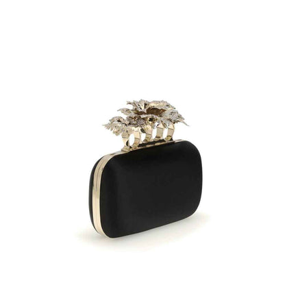 Alexander McQueen Carnation Knuckle Clutch
