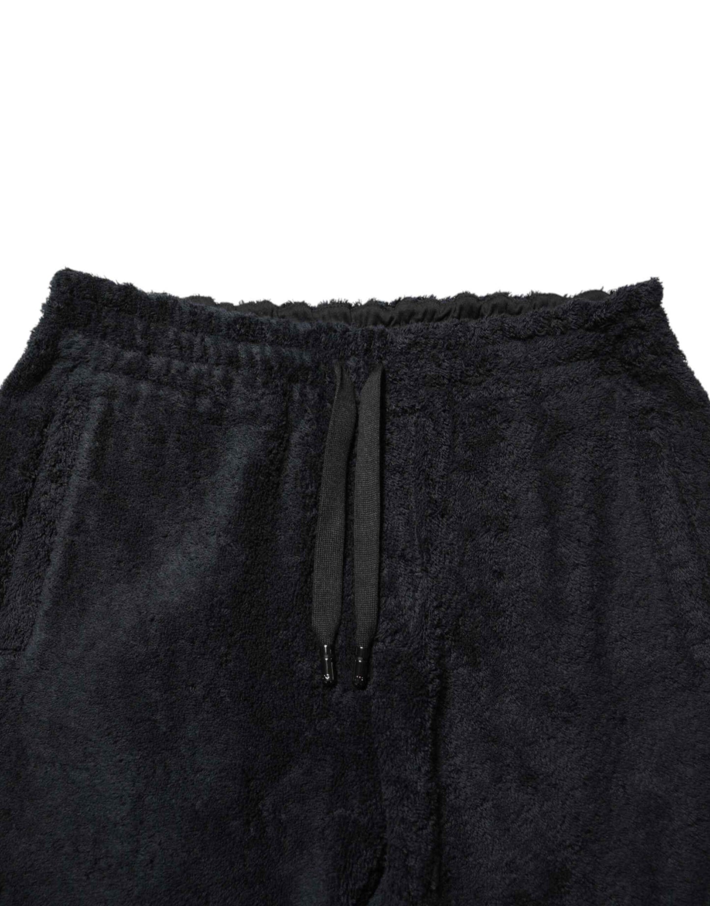 Dolce & Gabbana Black Cotton Logo Men Jogger Sweatpants Pants by Dolce & Gabbana