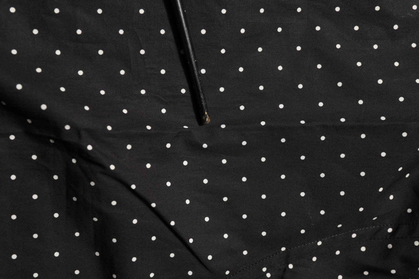 Dolce & Gabbana Black Polka Dot Cotton GOLD Men Formal Dress Shirt by Dolce & Gabbana
