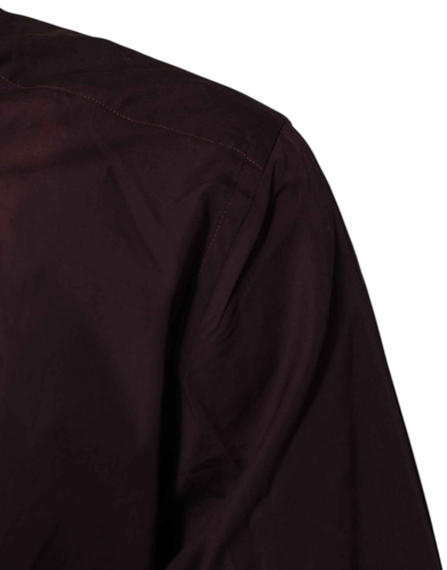 Dolce & Gabbana Maroon Cotton Collared GOLD Formal Dress Shirt by Dolce & Gabbana