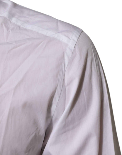 Dolce & Gabbana White Crown Collared GOLD Formal Dress Shirt by Dolce & Gabbana