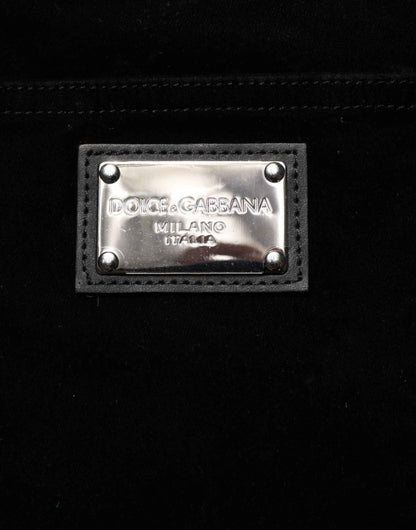 Dolce & Gabbana Black Cotton Slim Fit Denim Trouser Jeans by Dolce & Gabbana