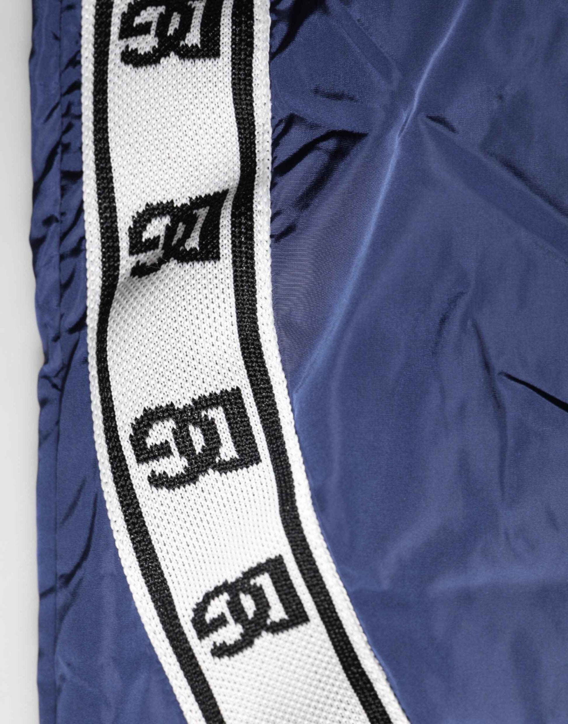 Dolce & Gabbana Blue Nylon Straight Jogger Sweatpants Pants by Dolce & Gabbana