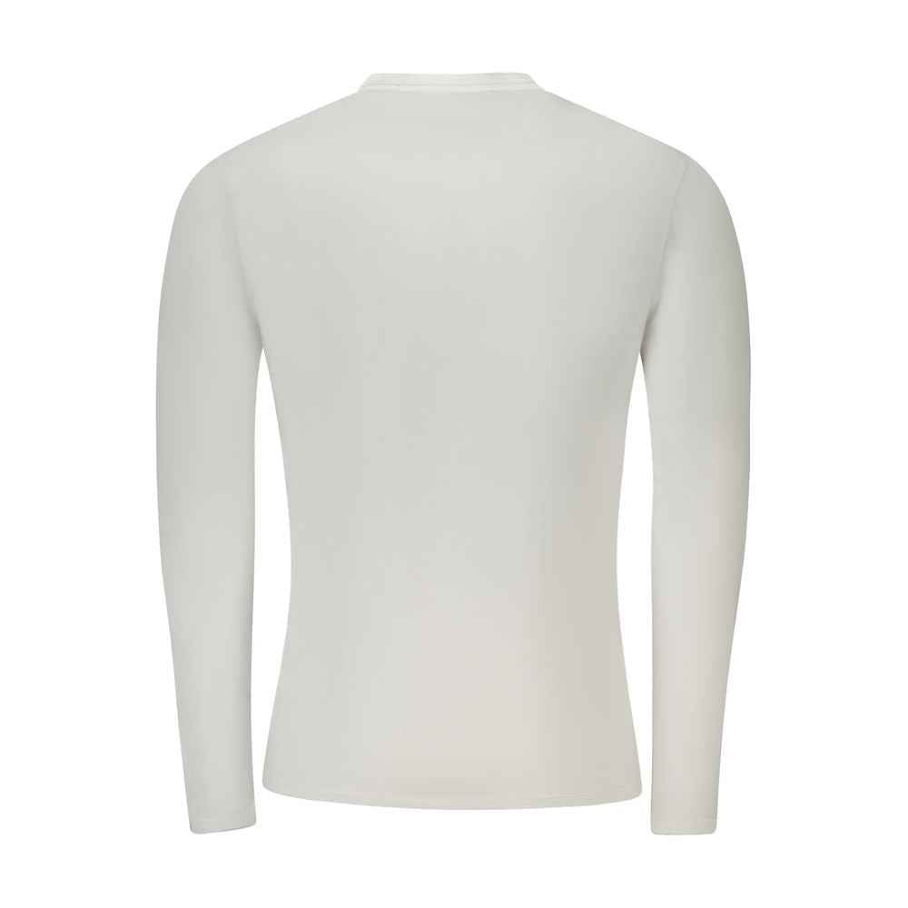 Guess Jeans Biokatoen Lange Mouw T Shirt Luxe - Wit