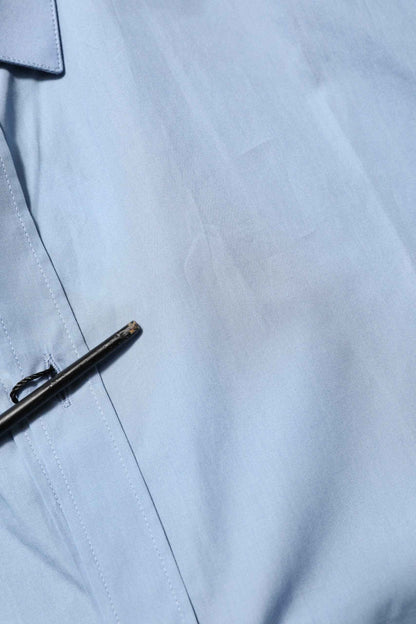 Dolce & Gabbana Blue Cotton Collared GOLD Formal Dress Shirt by Dolce & Gabbana