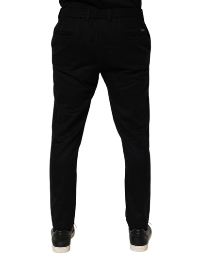 Dolce & Gabbana Black Cashmere Dress Formal Men Trouser Pants - from Dolce & Gabbana