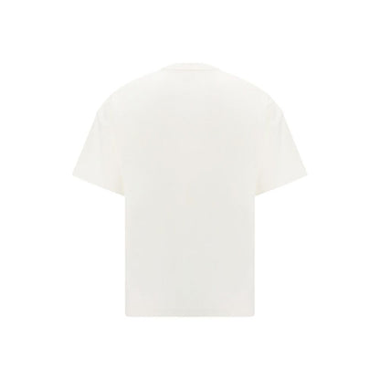 Jil Sander SS T Shirt Katoen Oversized Patch Zodiac