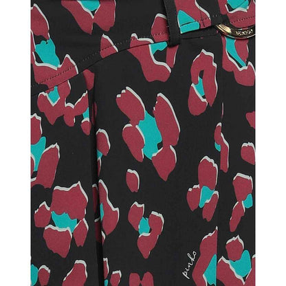 PINKO Black Polyester Skirt