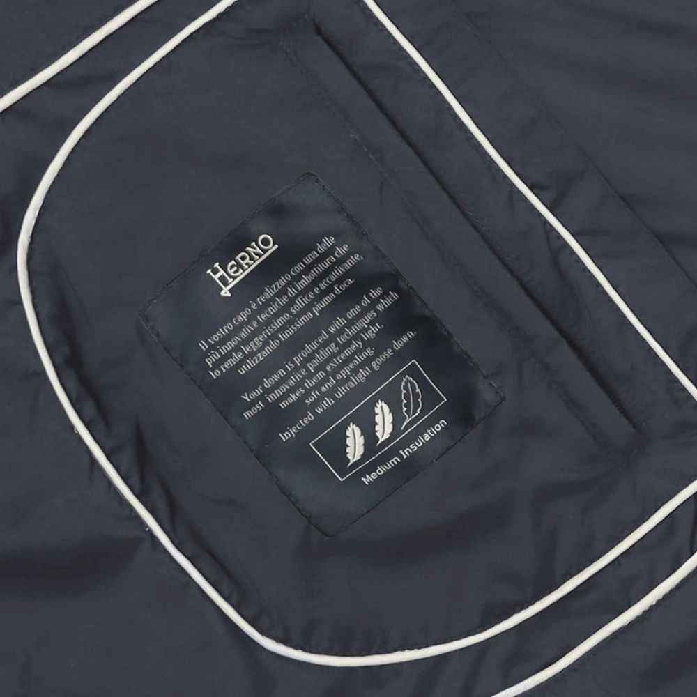 Herno Blue Polyamide Jacket