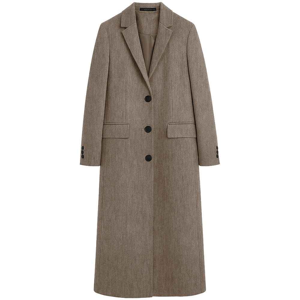 Made in Italy Brown Wool Jackets & Coat