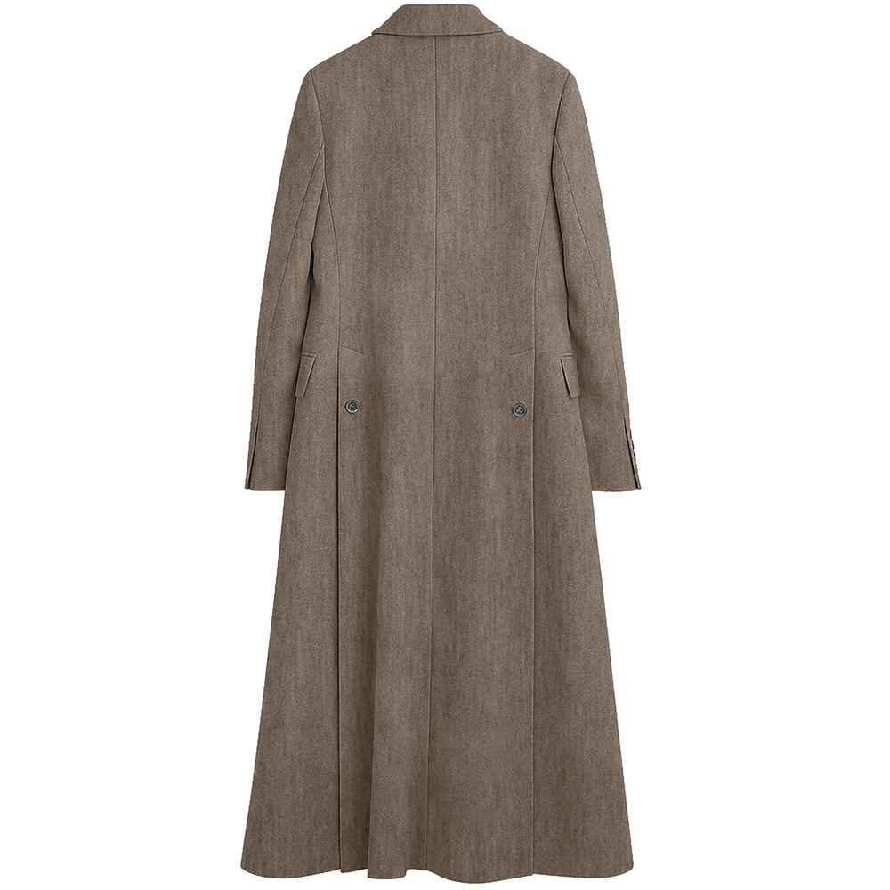 Made in Italy Brown Wool Jackets & Coat