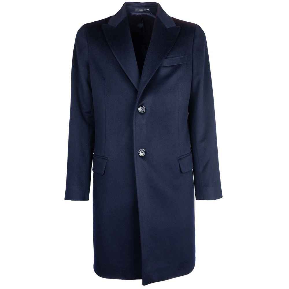 Made in Italy Blue Cashmere Jacket