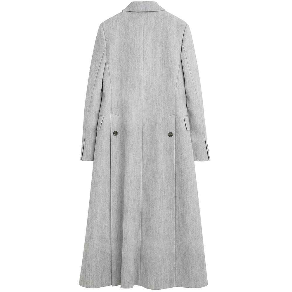 Made in Italy Gray Wool Jackets & Coat