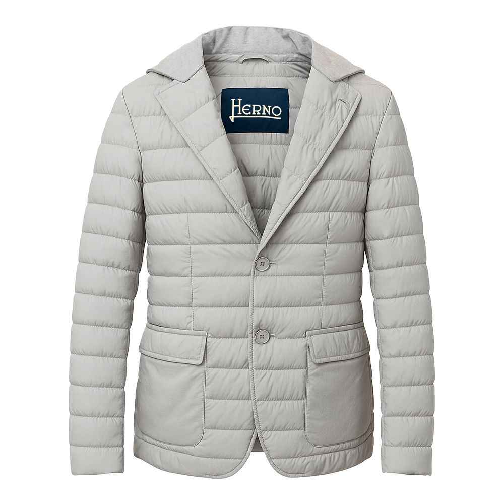Herno Gray Polyamide Jacket