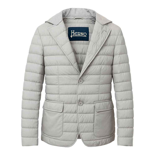 Herno Gray Polyamide Jacket
