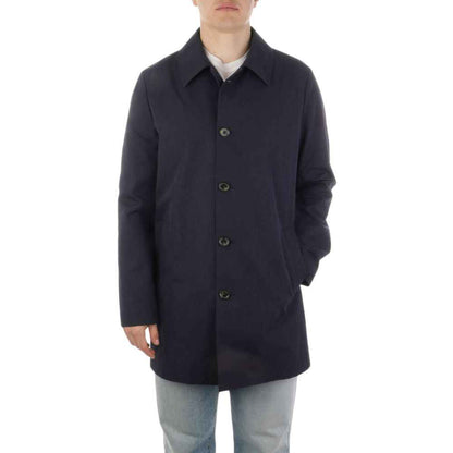 Aquascutum Blue Polyester Jacket