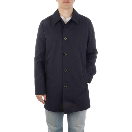 Aquascutum Blue Polyester Jacket