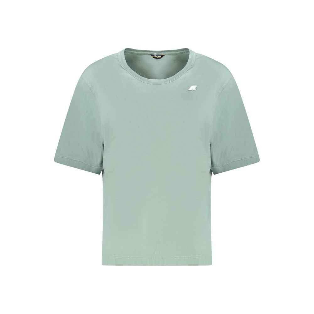 K-WAY Green Cotton Tops & T-Shirt