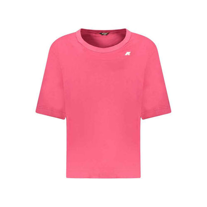 K-WAY Pink Cotton Tops & T-Shirt