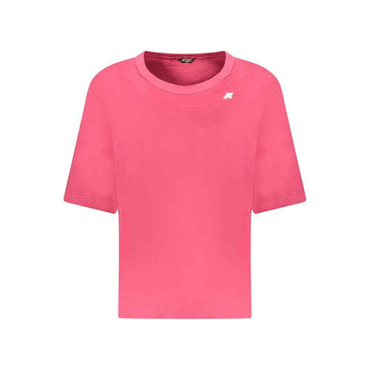 K-WAY Pink Cotton Tops & T-Shirt