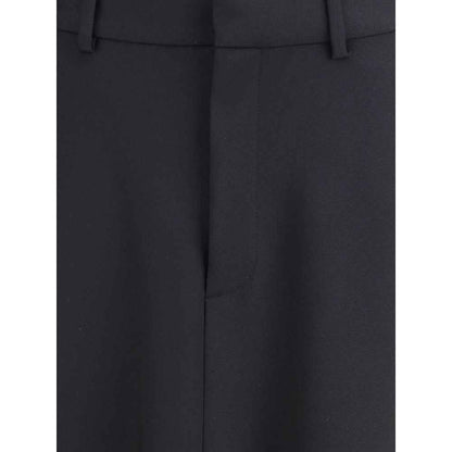 Balenciaga Godet Maxi Skirt in virgin wool