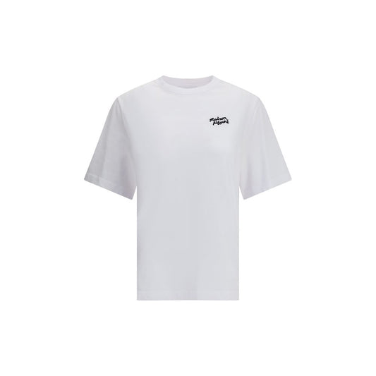 Maison Kitsuné Contrast Logo T Shirt 100 Percent Cotton
