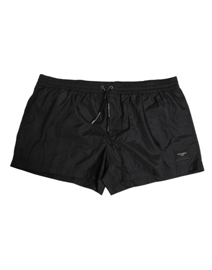 Zwemshorts Dolce Gabbana Polyester Zwart Logo Details