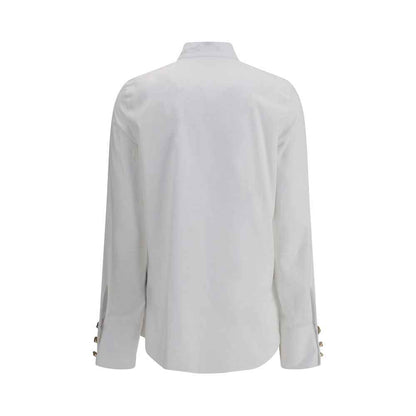 Balmain Poplin ruffle Shirt
