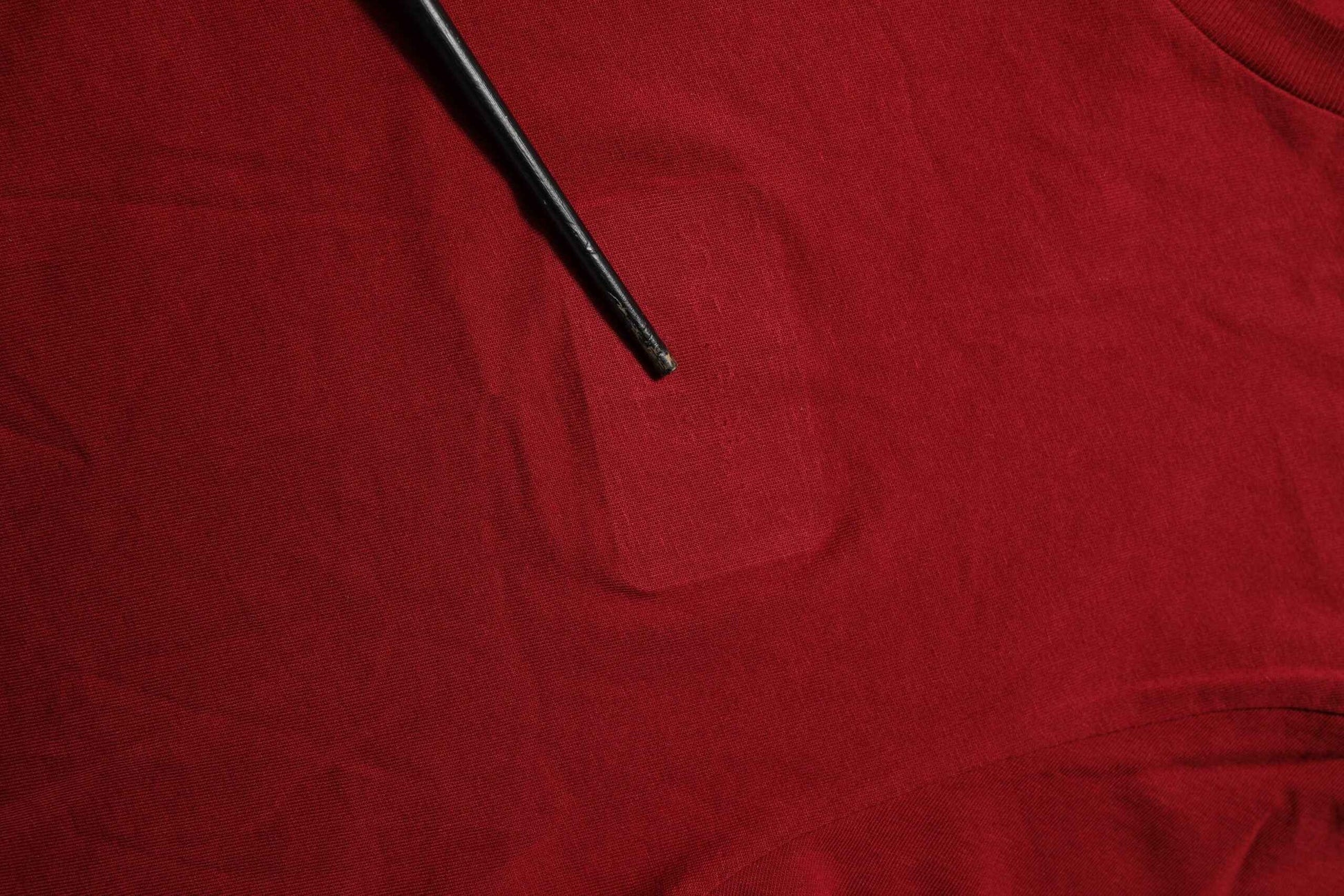 Dolce & Gabbana Maroon Logo Crew Neck Short Sleeve T-shirt