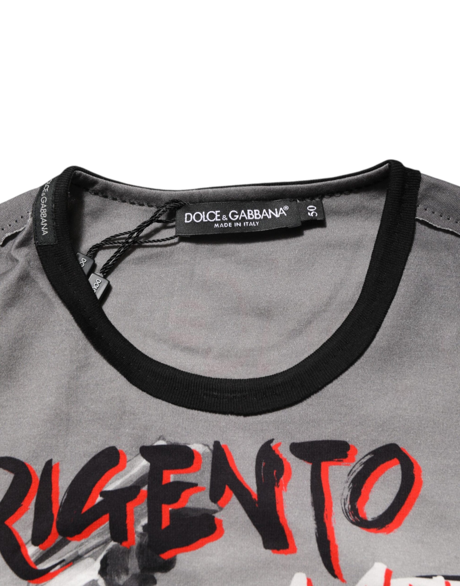 Dolce & Gabbana Multicolor Agrigento Dance Jazz Music Print T-shirt - from Dolce & Gabbana