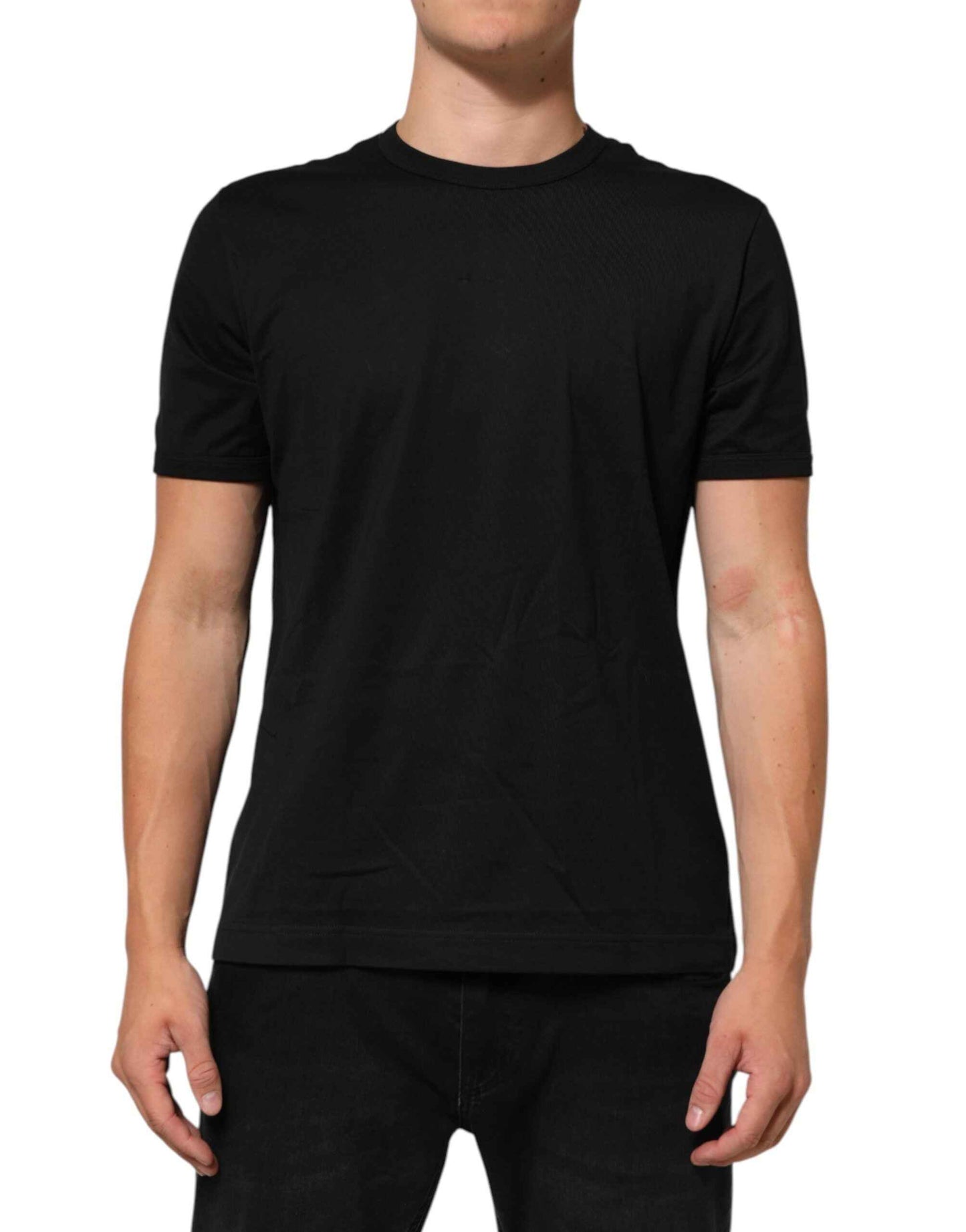 Dolce & Gabbana Goodluck 2021 Katoenen T-shirt Zwart