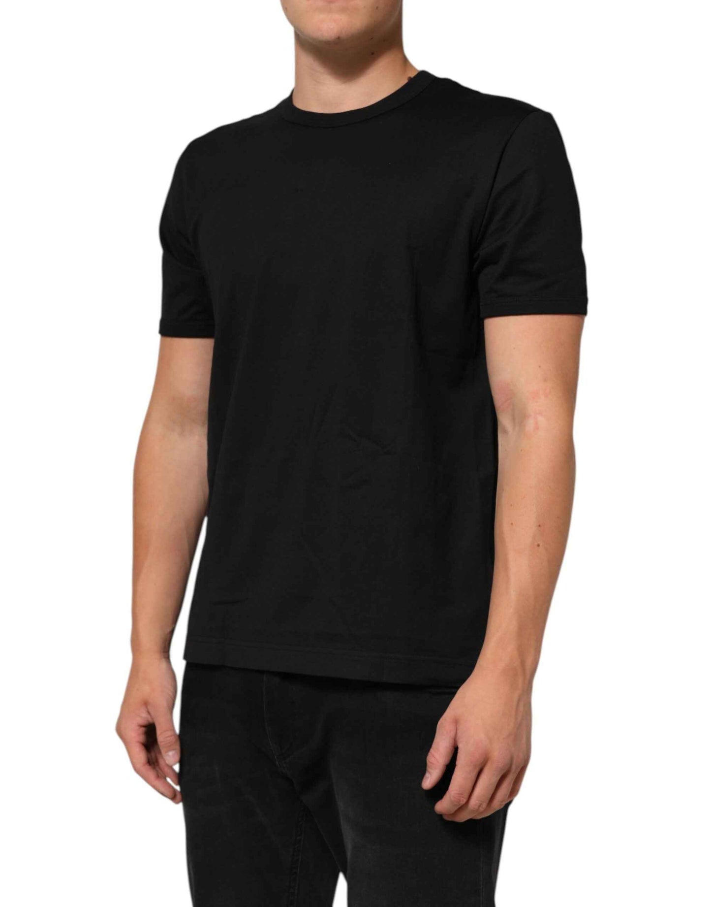 Dolce & Gabbana Goodluck 2021 Katoenen T-shirt Zwart