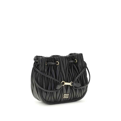 Miu Miu Matelassé nappa leather Pouch