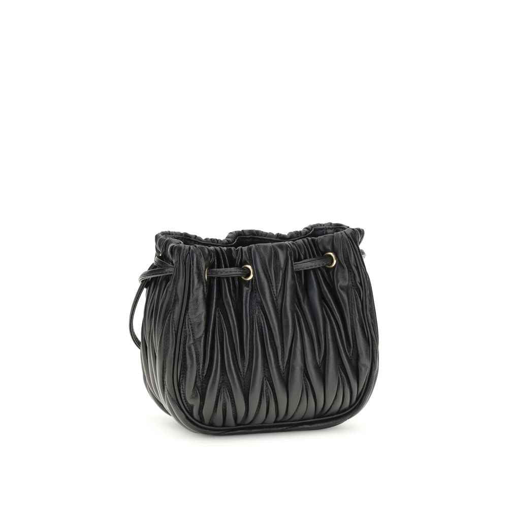 Miu Miu Matelassé nappa leather Pouch