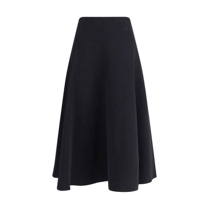 Jacquemus Jupe Triangle Skirt 100% Katoen Zwart AW25