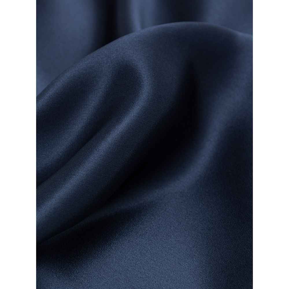 Dolce & Gabbana Blue Silk Pocket Square by Dolce & Gabbana
