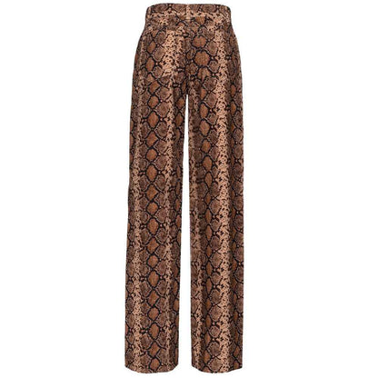 PINKO Brown Cotton Jeans & Pant by PINKO