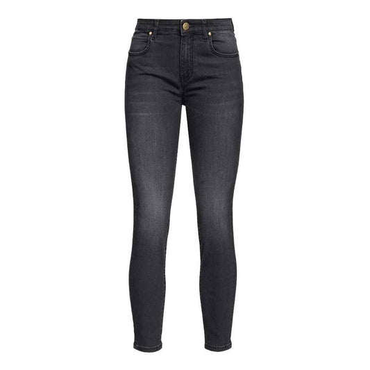PINKO Black Cotton Jeans & Pant