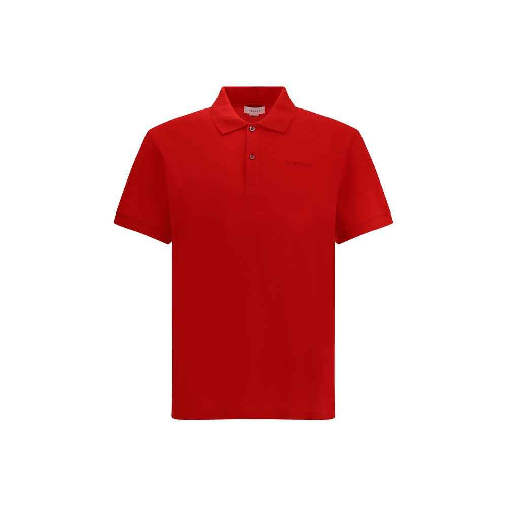 Alexander McQueen Logo Polo Shirt Katoen Luxe Kwaliteit
