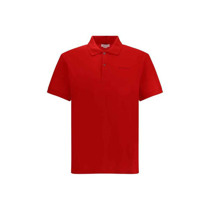 Alexander McQueen Logo Polo Shirt Katoen Luxe Kwaliteit